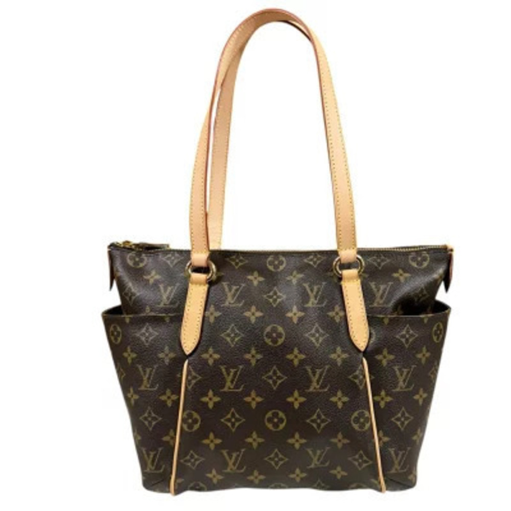 Louis Vuitton Totally Monogram Tote Bag Canvas Brown